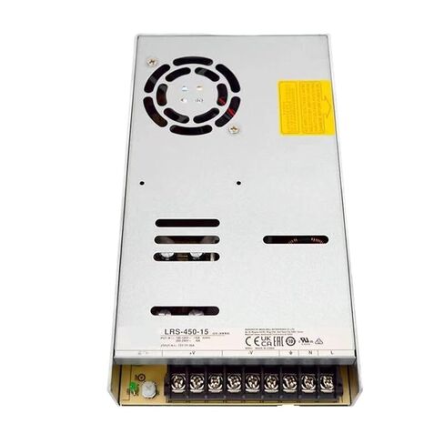 1pcs LRS-450-15 Single Output Switching Power Supply LED Driver 15VDC 30A in Saudi Arabia