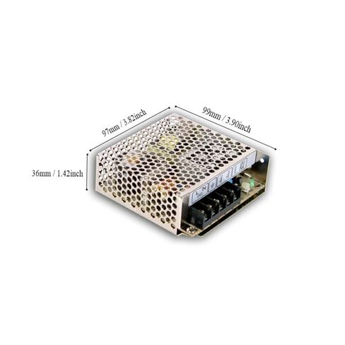 1 قطعة RS-50 RS-50-3.3 RS-50-5 RS-50-12 RS-50-15 RS-50-24 RS-50-48 RS 50 50 واط امدادات الطاقة (RS-50-5) in Kuwait