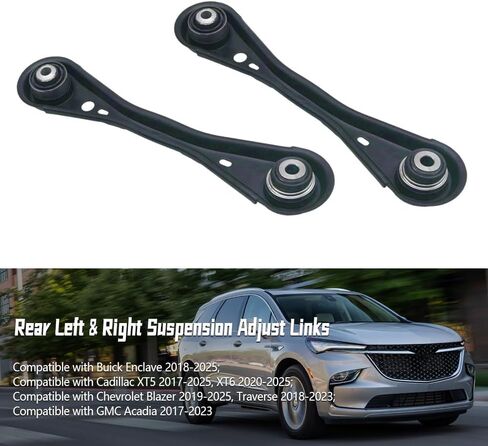 Rear Left & Right Suspension Lateral Arm Fit for Chevy Traverse 2018-2023/Blazer 2019-2025, Fit for Cadillac XT5 2017-2025/XT6 2020-2025, for Enclave 2018-2025, Acadia 2017-2023 in Saudi Arabia