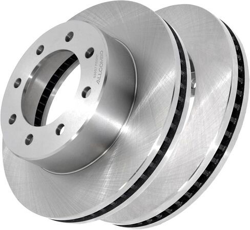 ALLCOMBO 14.17" Front Brake Rotors for 2009 2010 Dodge Ram 2500 3500, 2011 2012 2013 2014 2015 2016 2017 2018 2019 2020 2021 Ram 2500 3500, 2012 1500 Disc Brakes Replacement 53057 in Saudi Arabia