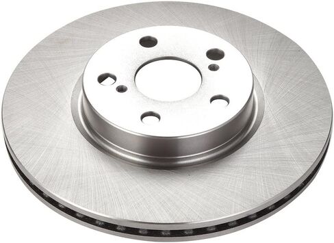 مجموعة دوار الفرامل الأمامية TRQ ذات فتحات تهوية متوافقة مع 2009-2010 Pontiac Vibe 2008-2014 Scion xD 2009-2019 Toyota Corolla 2009-2013 Matrix in Kuwait