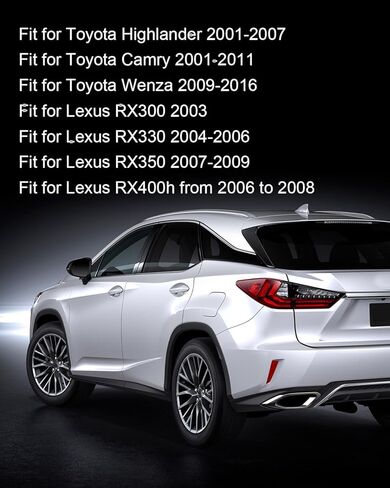2 قطعة من البطانات الخلفية لقضيب التثبيت تناسب Toyota Highlander 2001-2007 Camry 2001-2011 Wenza 2009-2016 Lexus RX300 RX330 RX350 RX400h، استبدال البطانات الخلفية لقضيب التأرجح 48818-48021 48818-48020 in Kuwait