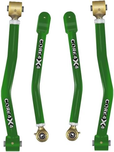 CORE 4X4-4pc Crawl Series Front Adjustable Control Arm Kit - Compatible with Jeep Wrangler JL/JLU 2018+ (Red) in Saudi Arabia