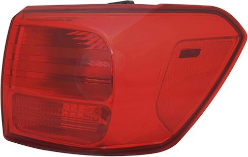 HEADLIGHTSDEPOT Right Passenger Side Tail Light Compatible With Kia Sedona 2016-2018 CAPA Certified in Kuwait