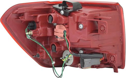HEADLIGHTSDEPOT Right Passenger Side Tail Light Compatible With Kia Sedona 2016-2018 CAPA Certified in Kuwait