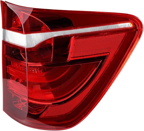Astra Depot Passenger LED + هالوجين أحمر تشغيل الفرامل إيقاف الضوء الخلفي الخارجي مصباح إشارة الانعطاف متوافق مع 2011-2017 BMW X3 F25 sDrive xDrive | 63217220242، 63217217312، BM2805113، 4441963RAC in Kuwait