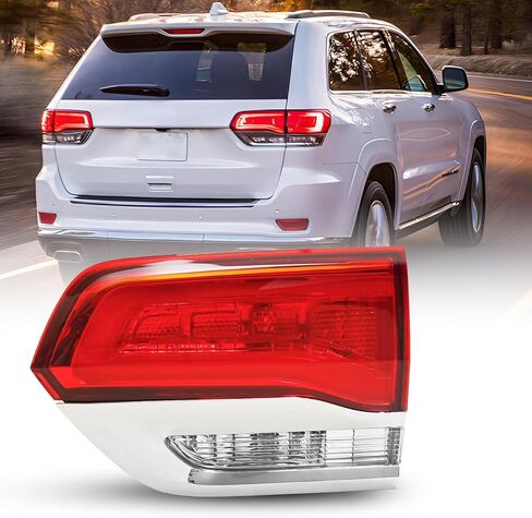 AUTOONE - For 2014-2019 Jeep Grand Cherokee Tail Light Assembly Inner Taillights Compatible with Jeep Grand Cherokee Laredo/Limited/Overland/Summit, Driver Side(LH) in Saudi Arabia