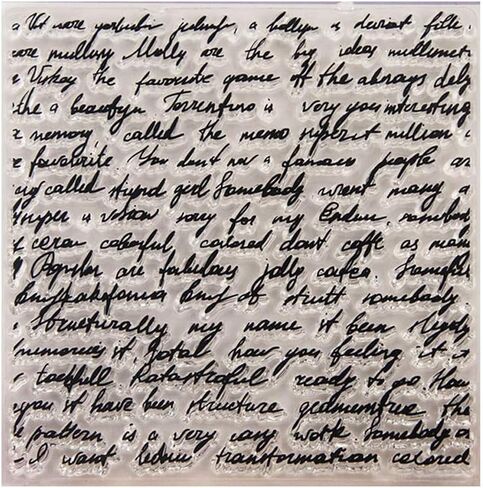 LZBRDY Manuscripts Words Background Decoration Clear New Rubber Stamps for Scrapbooking Card Making Christmas Decors in Kuwait