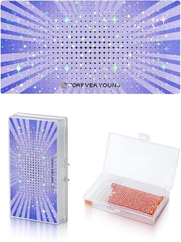 Foreveryoung Anti-Distraction Bottom Stickers for Diamond Painting Storage Containers Trays, 60PCS Diamond Art Tools and Accessories, Focus-Enhancing Opaque Stickers, Starlight Burst in Saudi Arabia