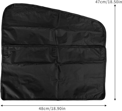 Magnetic Car Side Window Sun Shade Curtains Removable Design Sun Protection Sunshade Anti-Glare UV-Blocking Curtain ﻿ (Front Window Driver's cab) in Kuwait