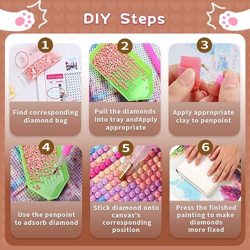 LYKEJI Cats Diamond Art Kits for Adults 5D Full Drill Diamond Painting Kit, Three Tiger Cross Stitch Art Kits Painting with Diamonds 11.8×15.7 Inch in Saudi Arabia