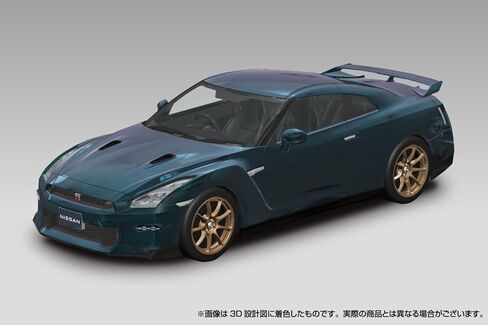 أوشيما نيسان R35 نيسان GT-R 2004 منتصف الليل الأرجواني 1:32 مجموعة نماذج مقياس in Kuwait