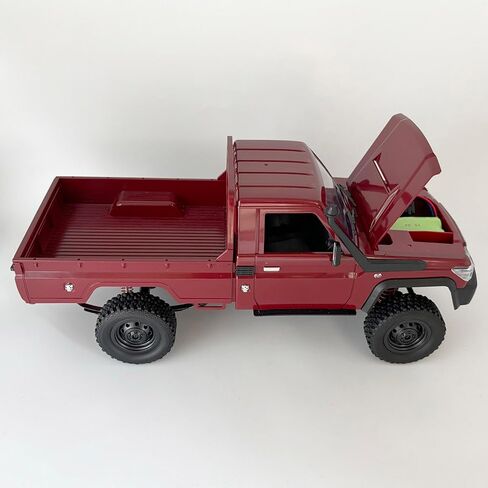 WPLDEWAN MN82 RC الزاحف 1/12 مقياس شاحنة التحكم عن بعد على الطرق الوعرة RC روك الزاحف 4x4 تويوتا لاند كروزر جميع التضاريس سيارة 280 محرك متناسب خنق التوجيه RTR هواية لعبة الكبار in Kuwait