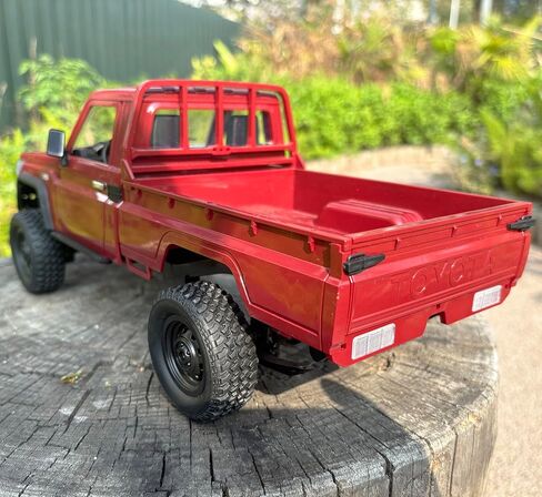 WPLDEWAN MN82 RC الزاحف 1/12 مقياس شاحنة التحكم عن بعد على الطرق الوعرة RC روك الزاحف 4x4 تويوتا لاند كروزر جميع التضاريس سيارة 280 محرك متناسب خنق التوجيه RTR هواية لعبة الكبار in Kuwait