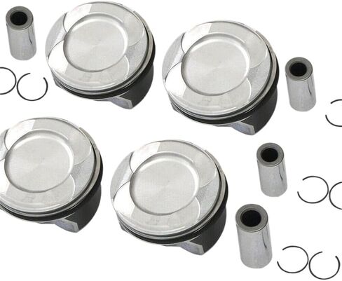 6-Pack 88mm Engine Piston Rings Compatible with M276 3.0T and 3.5T Engines for W205 W212 W222 X166 E400 C218 R231 Models - Replaces OEM 2760300700 2760306517 in Saudi Arabia