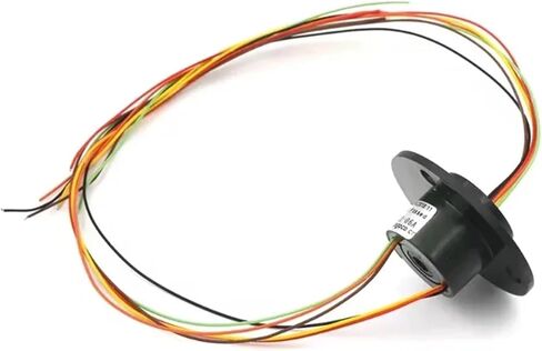 1pc 2/4/6/12 Channels/Rings Slipring with Hole Dia.5mm 2A Electric Slip Ring Hollow Shaft(6 Channels) in Saudi Arabia