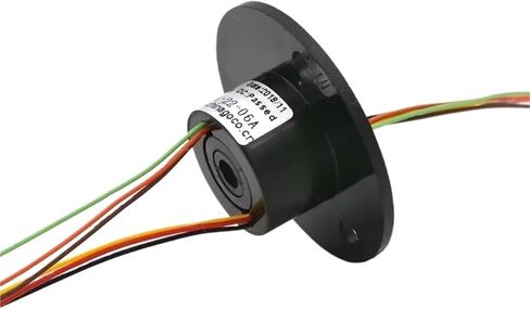 1pc 2/4/6/12 Channels/Rings Slipring with Hole Dia.5mm 2A Electric Slip Ring Hollow Shaft(6 Channels) in Saudi Arabia