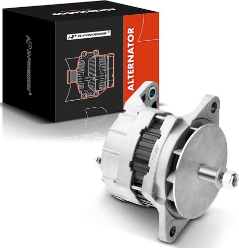 A-Premium Alternator Compatible with Freightliner Argosy, Classic, Columbia & Kenworth K300, T300 & Sterling Truck A9513, Condor & Blue Bird 145A 12V CW in Kuwait