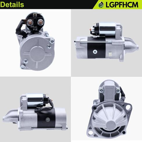 15321-63010 1532163010 12V 9T 1.7Kw Starter Motor Fit for Kubota L235 L275 L245F L245H L245DT Tractor in Saudi Arabia