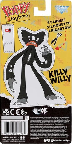 McFarlane Toys- Poppy Playtime Killy Willy 4.5in Bendable Figure in Kuwait