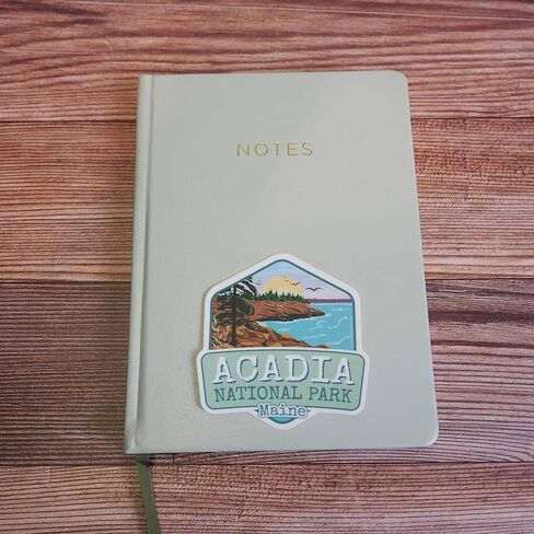 Acadia National Park Sticker for Hydroflask, Cute Maine Bumper Sticker, Downeast ME Souvenir in Kuwait
