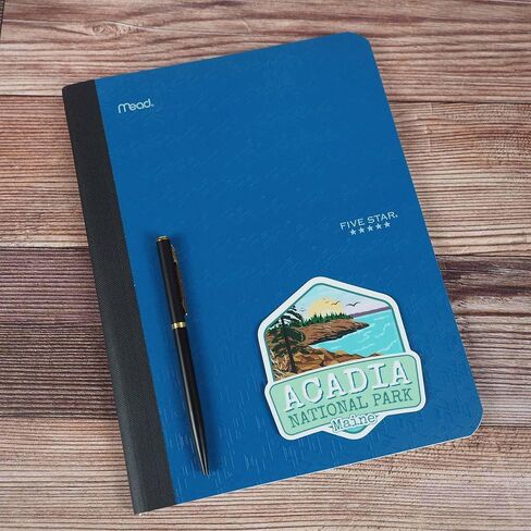 Acadia National Park Sticker for Hydroflask, Cute Maine Bumper Sticker, Downeast ME Souvenir in Kuwait