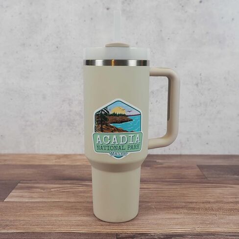 Acadia National Park Sticker for Hydroflask, Cute Maine Bumper Sticker, Downeast ME Souvenir in Kuwait