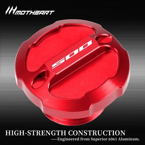 Motorcycle Engine Oil Filler Cap M20x2.5 For CB500F 2013-2025 CB500X/CBR500R 2013-2024 CB500Hornet 2024 Replacement OEM Oil Cap Anodized Aluminum Accessories (Red) in Saudi Arabia