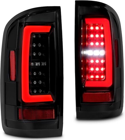 TRUE MODS مدخن كامل LED استبدال مجموعة الضوء الخلفي لـ 2015-2022 Chevy Colorado Base WT LT Z71 ZR2 ما بعد البيع مخصص للسائق والراكب الجانب الخلفي الفرامل بدوره إشارة المصباح الخلفي المصباح in Kuwait