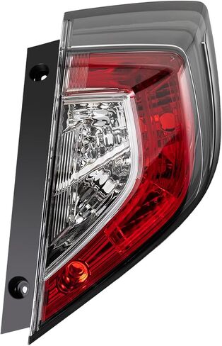 Tail Light Assembly For Honda Civic Hatchback 2017-2021 and For Honda Civic Type R 2017-2019, 33500TGGA02 HO2805116, Halogen Rear Taillight Direct Replacement (Right Passenger Side) in Saudi Arabia