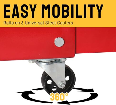 TUFFIOM 2 Ton Folding Hydraulic Engine Crane with Telescopic Boom and Outriggers and Hook, 4400 lbs Engine Hoist Workshop Crane Lifting Cherry Picker, Heavy Duty Steel Electric Hoist, Red in Saudi Arabia