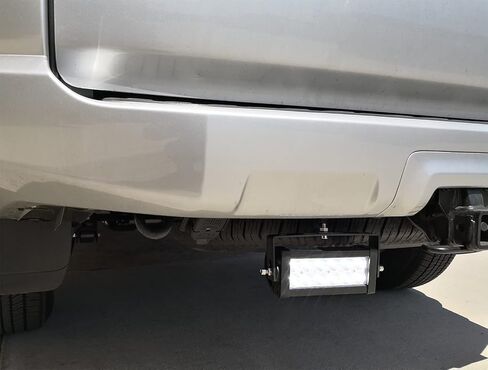iJDMTOY Rear Bumper Mount Searchlight Reverse LED Light Bars Compatible With 2014-2022 Toyota 4Runner, Includes (2) 36W High Power LED Lightbars, Bumper Frame Mounting Brackets & On-Off Switch Wiring in Kuwait