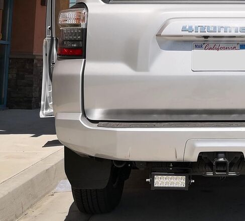 iJDMTOY Rear Bumper Mount Searchlight Reverse LED Light Bars Compatible With 2014-2022 Toyota 4Runner, Includes (2) 36W High Power LED Lightbars, Bumper Frame Mounting Brackets & On-Off Switch Wiring in Kuwait