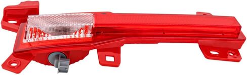 KarParts360 لشركة هيونداي سانتا كروز 2022 2023 2024 مصباح احتياطي جانب السائق | خلفي | مثبتة على المصد | شهادة كابا | عدسة حمراء وواضحة | استبدال HY1184129، HY1184129C in Kuwait