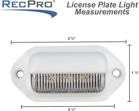 LONG HAUL LED License Plate Tag White Light | Interior Step Light (5 Pack) in Saudi Arabia