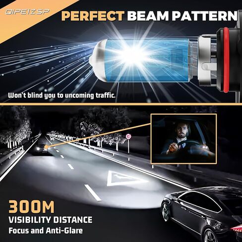 Fit For Ford Explorer 2016-2019, 9005 9005 High Low Beam High Performance Halogen Headlights Bulbs Combo, 6000K White Light, Pack of 4 in Saudi Arabia