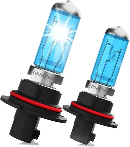 Fit For Ford Explorer 2016-2019, 9005 9005 High Low Beam High Performance Halogen Headlights Bulbs Combo, 6000K White Light, Pack of 4 in Saudi Arabia