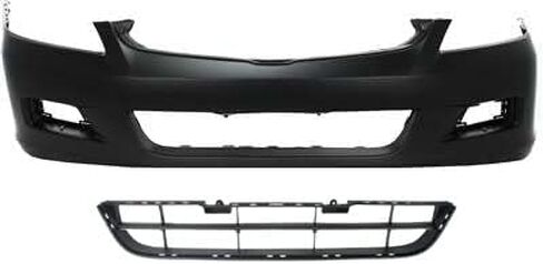 Evan Fischer Front Bumper Cover Kit Compatible With 2006-2007 Honda Accord Primed Sedan in Saudi Arabia