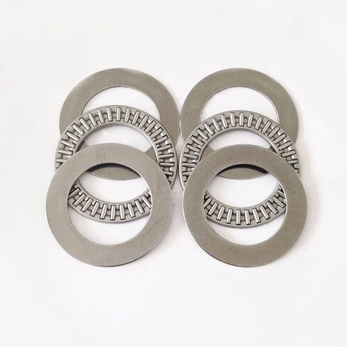84Pcs 0619+2 0821+ 1024+ 1226+ 1528+ 1730+ 2035+ Thrust Needle Roller Bearing Industrial Bearings Gears(1024 2) in Kuwait