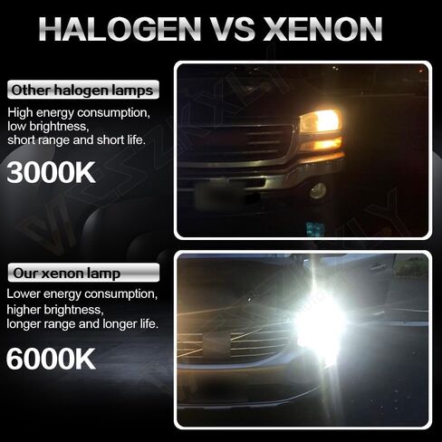 Compatible with Cadillac Escalade 2003 2004 2005 2006 D1S HID Xenon Headlight Bulbs,350% Brightness,High Low xenon white Light Bulb,6000K,Plug and Play,Pack of 2 in Saudi Arabia