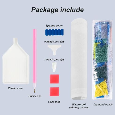 Reluohuo Rose Diamond Painting Kits for Adults Flower, 5D DIY Diamond Art Kits for Beginners Round Full Drill Diamond Painting for Home Wall Decoration, 12×12 Inch in Saudi Arabia