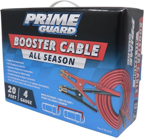 Prime Guard All Season Booster Cable | 20 Feet | 4 Gauge | SKU: 75-2110 in Saudi Arabia