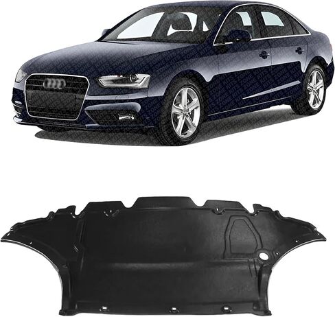 Front Engine Splash Shield Under Cover Direct Replacement Compatible with 2009-2016 Audi A4 AU1228119 8K0863821AF in Saudi Arabia
