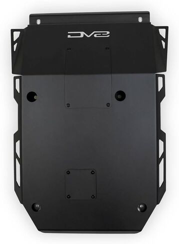 DV8 Front Skid Plate for 2016-2023 Toyota Tacoma | Features Oil Filter & Drain Bolt Access Covers | Pairs with DV8 Front Bumpers for 3rd Gen Tacoma | Fully Bolt-On | Micro-Texture Black Powder Coat in Kuwait