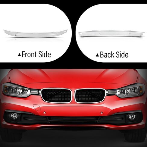 ANDPLAY Front Bumper Reinforcement Impact Bar Compatible with BMW 228i 230i 320i 328i 330i 335i 340i 328d 428i 430i 435i 440i M235i M240i xDrive 2012-2020 51117255393, BM1006132 Chrome in Saudi Arabia