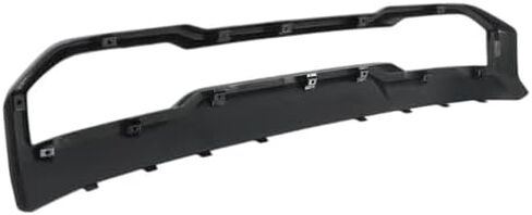 Front Lower Open Skid Plate Valance Fit for GMC Sierra 1500 2022 2023 2024, Black ABS Plastic Plastic Front Lower Bumper Cover Assembly, OE 84878747 84878745 84878746 in Saudi Arabia