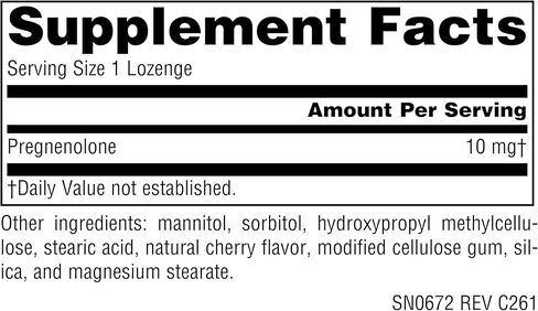 Source Naturals Pregnenolone 10 mg May Support Balanced Hormones - 120 Cherry Flavored Lozenges in Saudi Arabia