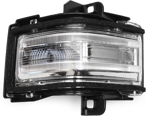 باب سحب مرآة بدوره إشارة ضوء مصباح مؤشر لفورد F-150 F-250 F-350 F-450 F-550 2015-2024 الركاب الجانب الباب سحب مرآة أضواء مؤشر مصباح LED الجانب in Kuwait