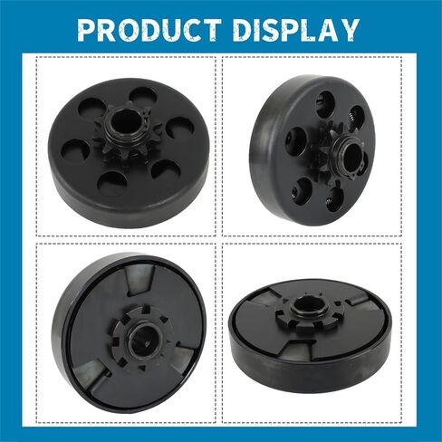 Silscvtt Go Kart Clutch 3/4 Bore 10 Tooth Replacement for 40/41/420 Chain Predator 212 Centrifugal Clutch 10T Replacement for Go Kart Minibike and Fun Kart Engine in Kuwait