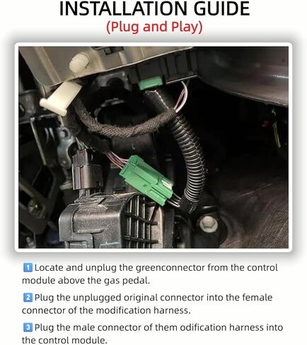 Mirror Spot Light Speed Override Harness | Compatible with 2015-2020 Ford F-150, 2017-2022 F-250/F-350 Super Duty & Raptor, Always on at Any Speed, Plug & Play in Saudi Arabia